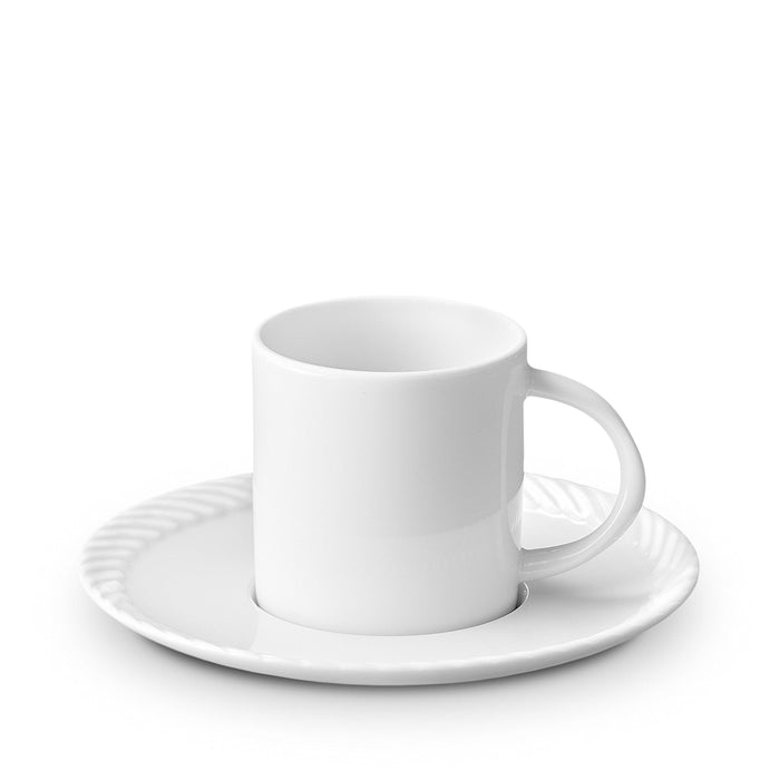 Corde Espresso Cup + Saucer - L'OBJET