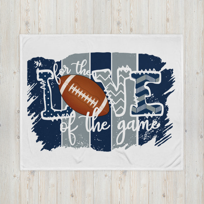 Cowboys Football Throw Blanket