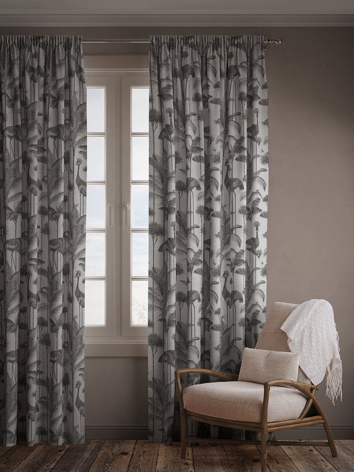Crane Fonda 'Charcoal' Recycled Velvet