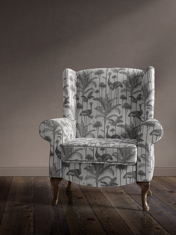 Crane Fonda 'Charcoal' Recycled Velvet