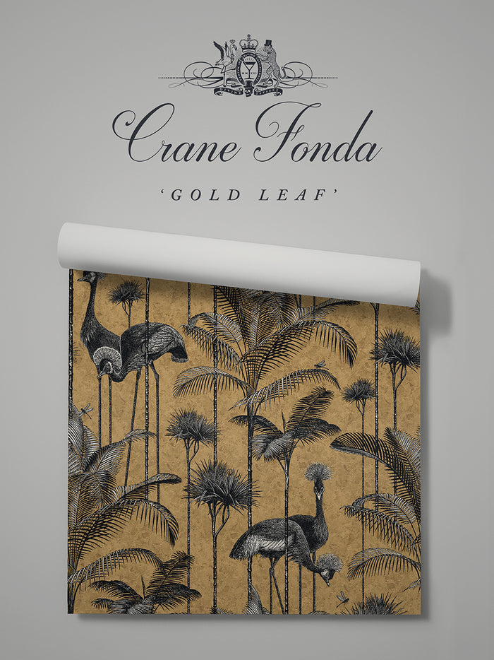 Crane Fonda Gold Leaf