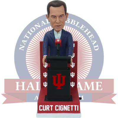 Curt Cignetti Indiana Hoosiers Coach Talking Bobblehead