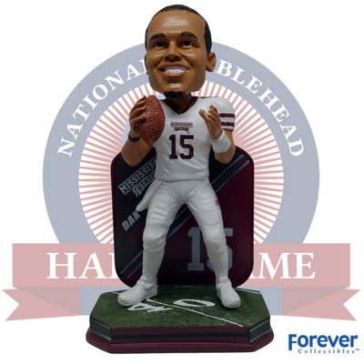 Dak Prescott Mississippi State Bulldogs NCAA College Football Bobblehead - National Bobblehead HOF Store