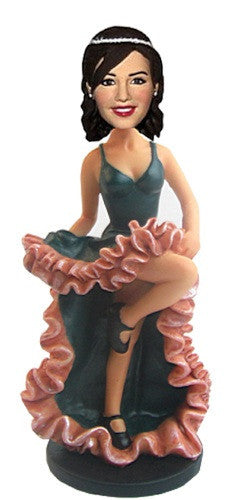 Dancing Dress Bobblehead #1 - National Bobblehead HOF Store