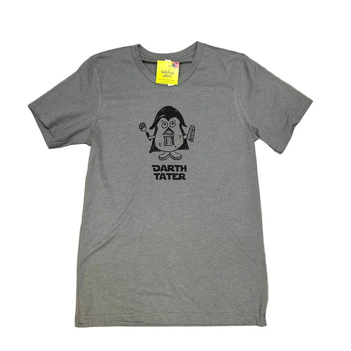 Darth Tater T-shirt, Eco Friendly Water based Inks