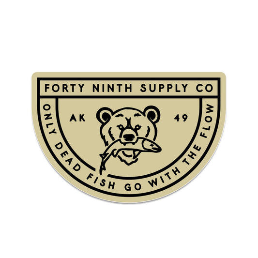 Dead Fish Sticker