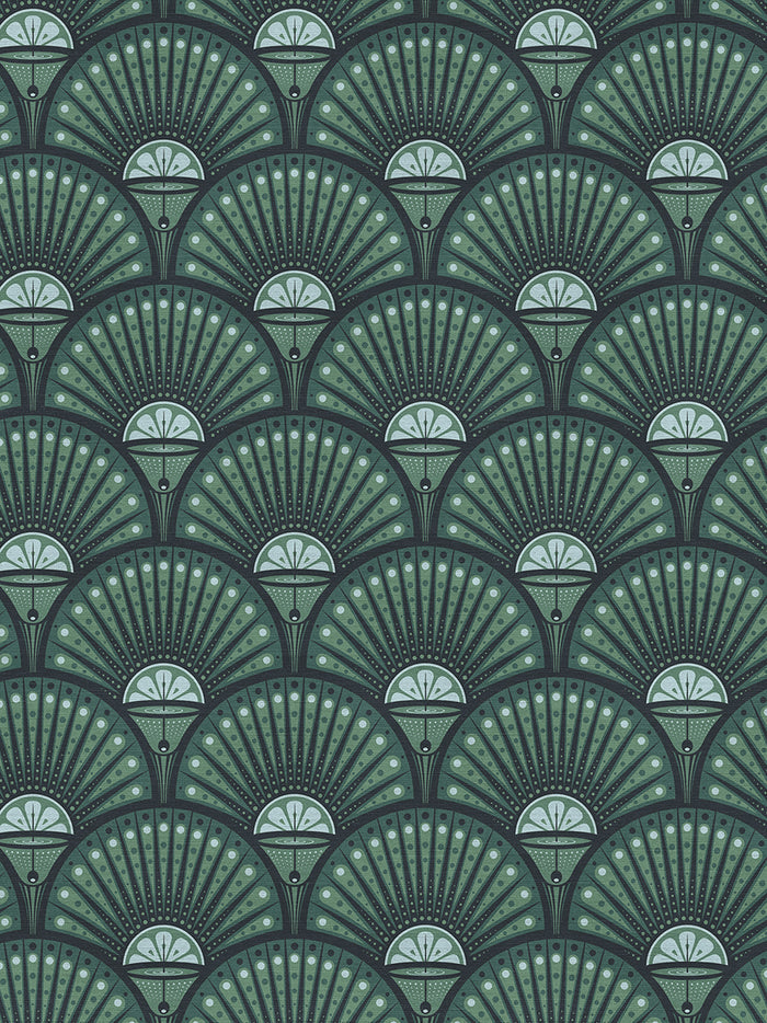 Deco Martini 'Arsenic' Recycled Velvet Sample