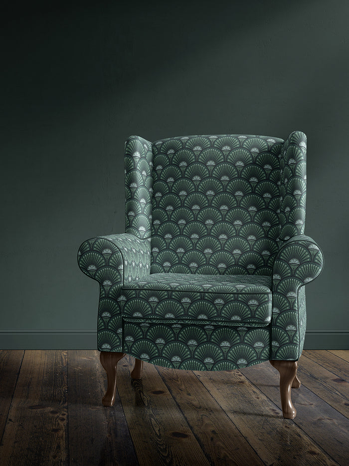 Deco Martini 'Arsenic' Recycled Velvet Sample