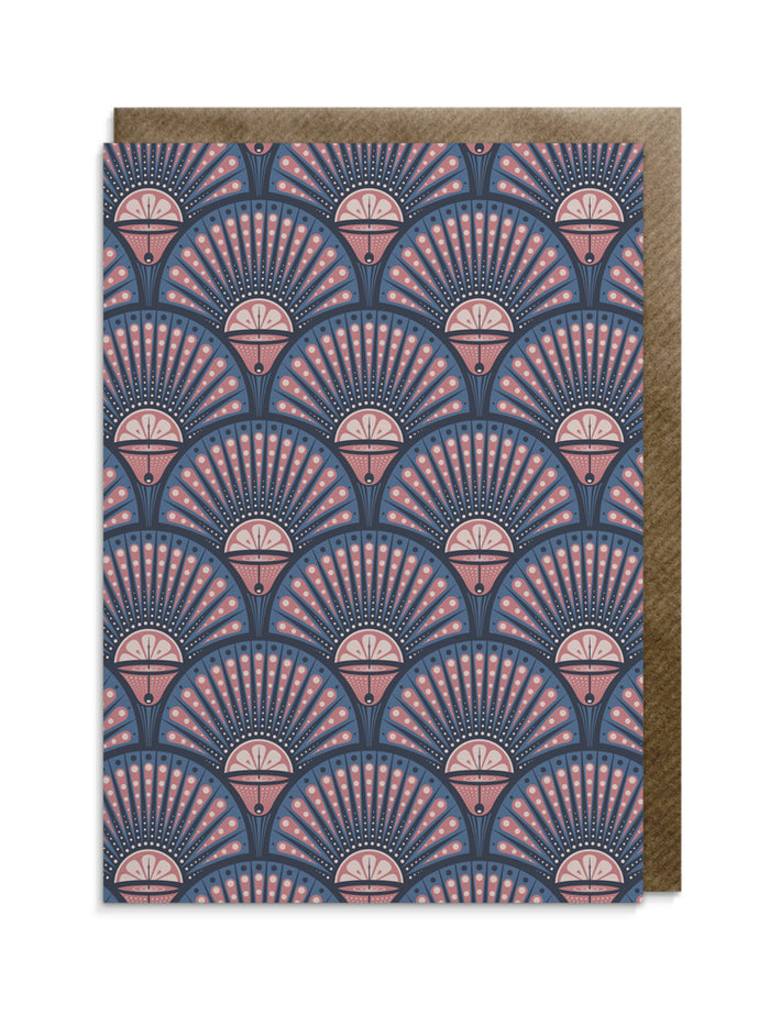Deco Martini 'Blush' Greeting Card