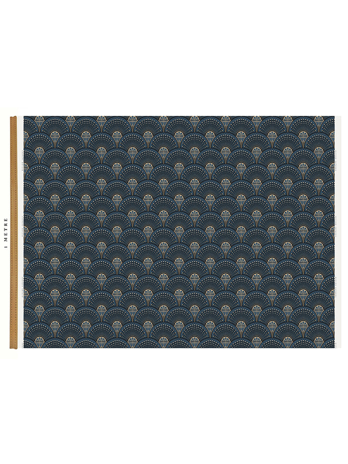 Deco Martini 'Midnight Gold' Recycled Velvet Sample