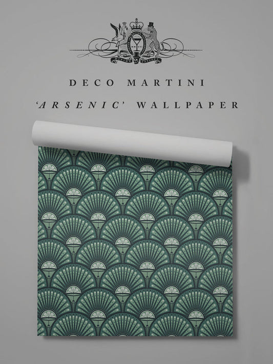 Deco Martini Wallpaper Sample