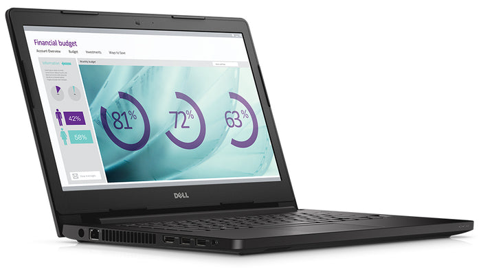 Dell Latitude 3470 Laptop - Core i5-6200U 8GB RAM 240GB SSD Webcam Windows 10 Pro - Coretek Computers