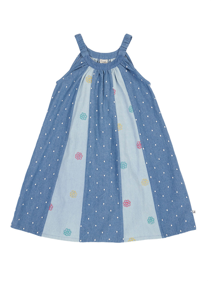 Denim Trapeze Dress