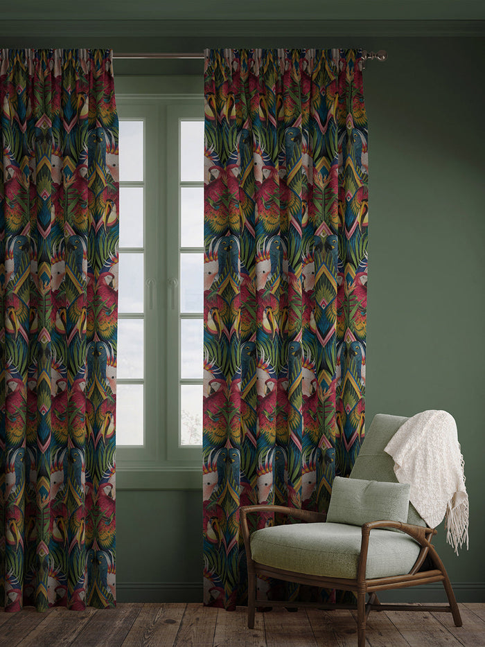 Divine Plumage 'Fiesta' Recycled Velvet