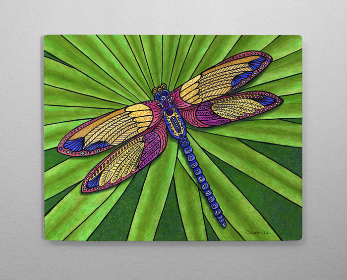Dragonfly Aluminum Wall Art
