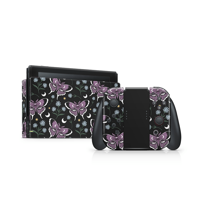 Dreamveil Moth Nintendo Switch Decal Skin