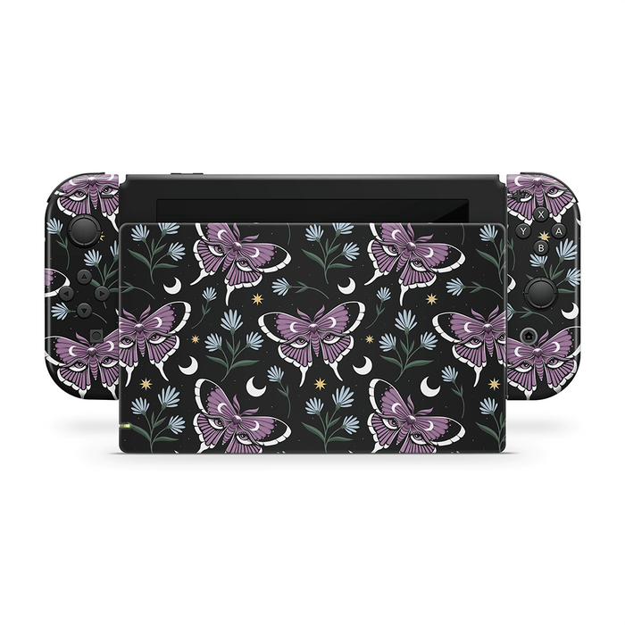 Dreamveil Moth Nintendo Switch Decal Skin