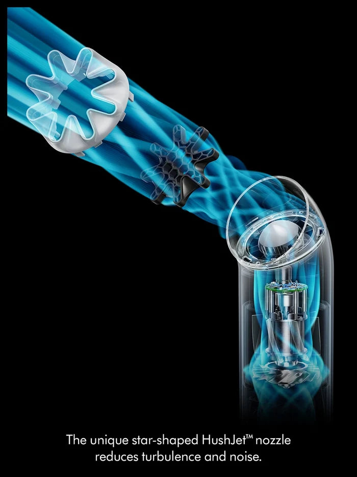 Dyson HushJet Mini Cool Portable Cooling Fan - Carnelian/Sky Carnelian/Sky