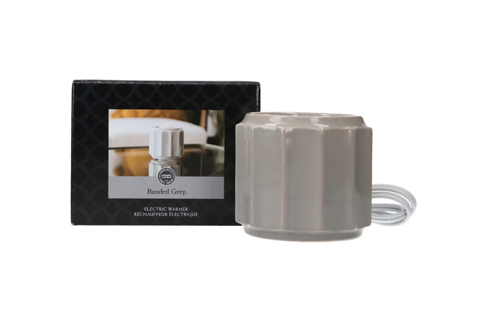 Electric Warmer Banded Grey