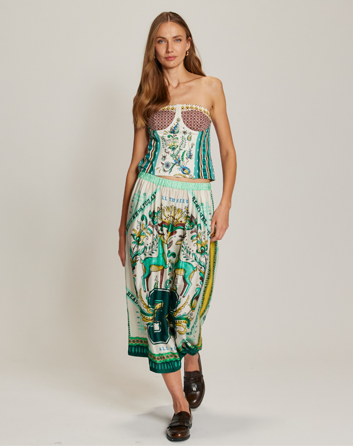 Emery Sporty Jade Corset