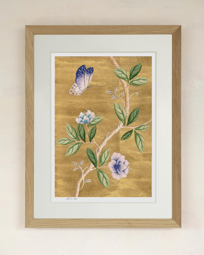 11 x 14 inches / Oak frame