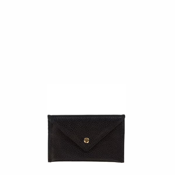 Emma Leather Wallet - Black