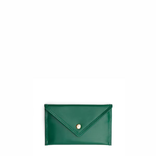 Emma Leather Wallet - Hunter