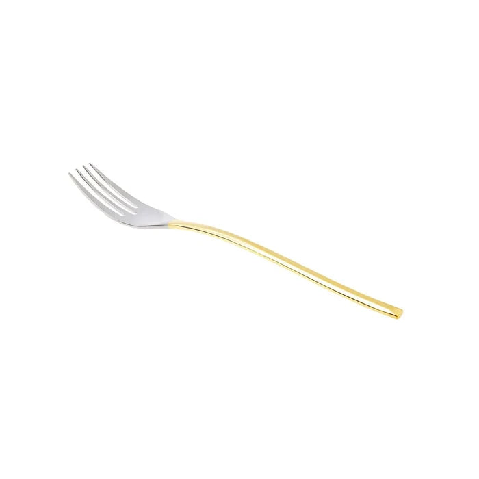 Ensemble de couverts Karaca Dora Premium en acier 316+ pour 12 personnes, 84 pièces, doré