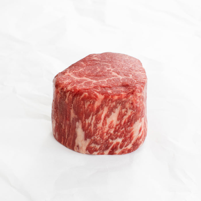 Raw Wagyu Filet Mignon on Butcher paper