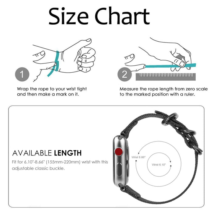 apple watch band for 6.8" wrist