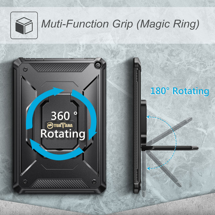 Fire HD 10/HD 10 Plus (11th Gen 2021) Tuatara Magic Ring Case | Fintie