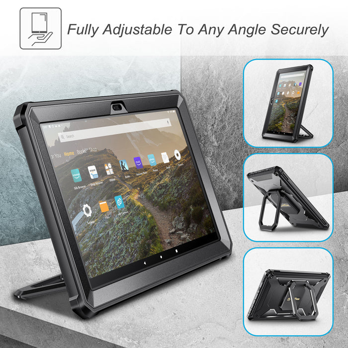 Fire HD 10/HD 10 Plus (11th Gen 2021) Tuatara Magic Ring Case | Fintie