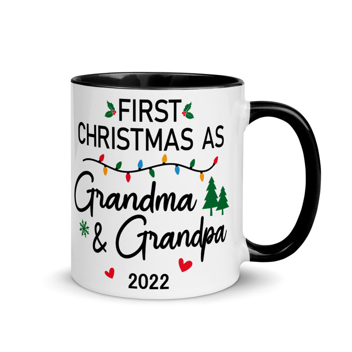 First Christmas Grandma and Grandpa Mug