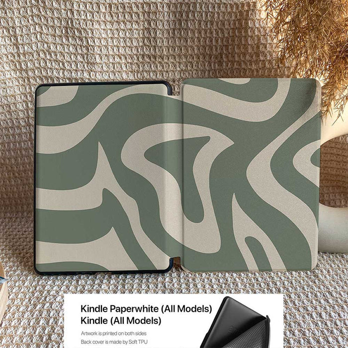 Forest Twilight | Kindle Case - Sage - IMCASE