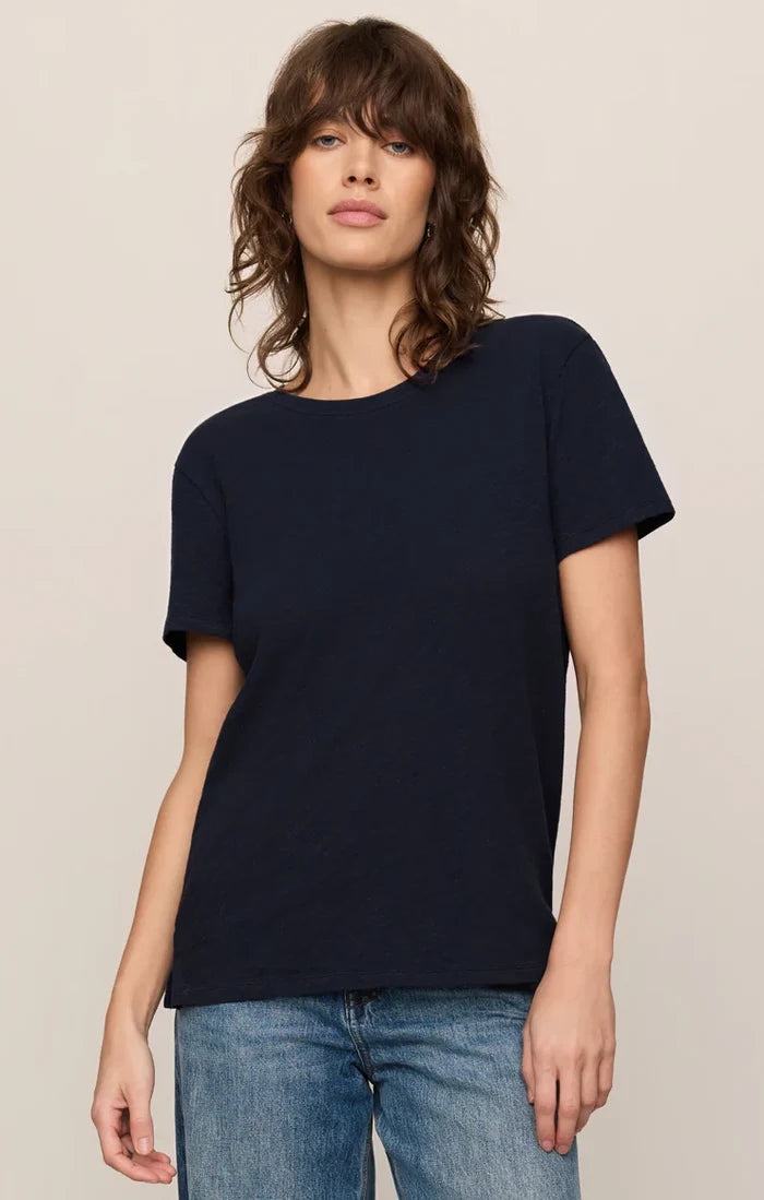 Foundation Slub Tee - Eclipse - Molly + Kate