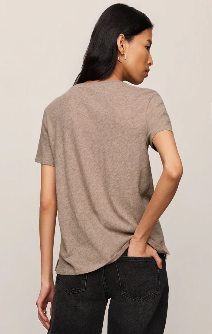 Foundation Slub Tee - Heather Ash - Molly + Kate