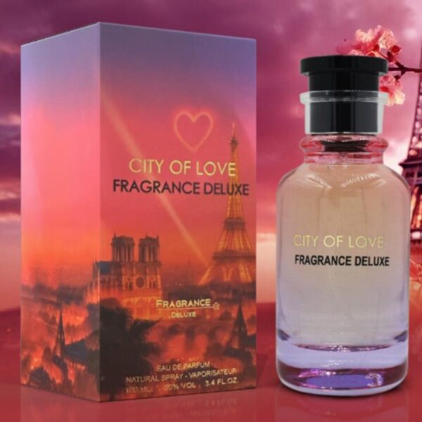 Fragrance Deluxe City Of Love Unisex Eau De Parfum Spray 100 ml