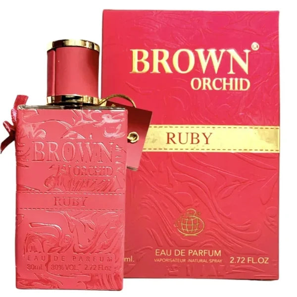 Fragrance World Brown Orchid Ruby Unisex EDP 80 ml