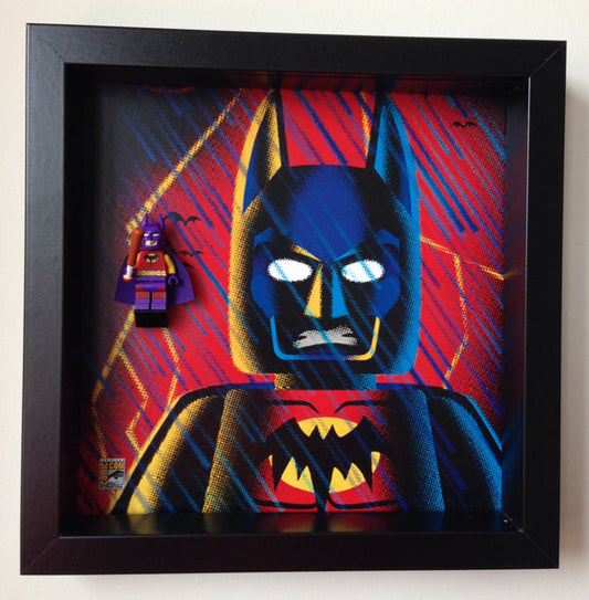 Lego Batman of Zur-En-Arrh minifigure frame - Comic Con special edition - Lego Minifigures Display