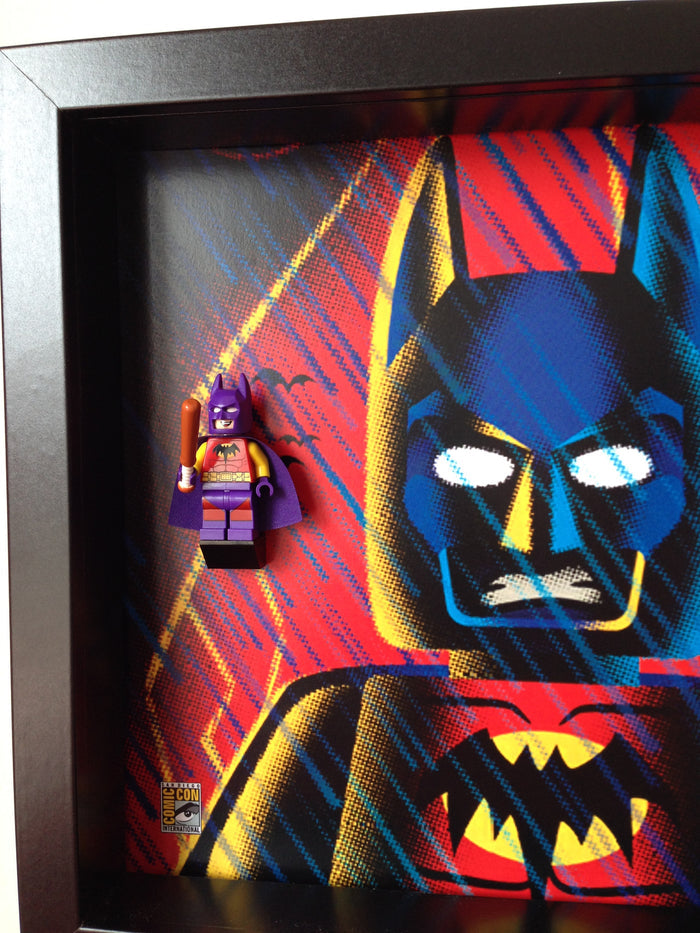 Lego Batman of Zur-En-Arrh minifigure frame - Comic Con special edition - Lego Minifigures Display