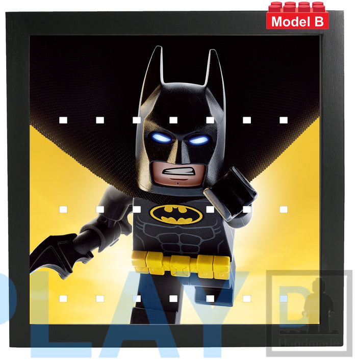 The Lego Batman Movie Minifigures frame - Lego Minifigures Frame Display - 3