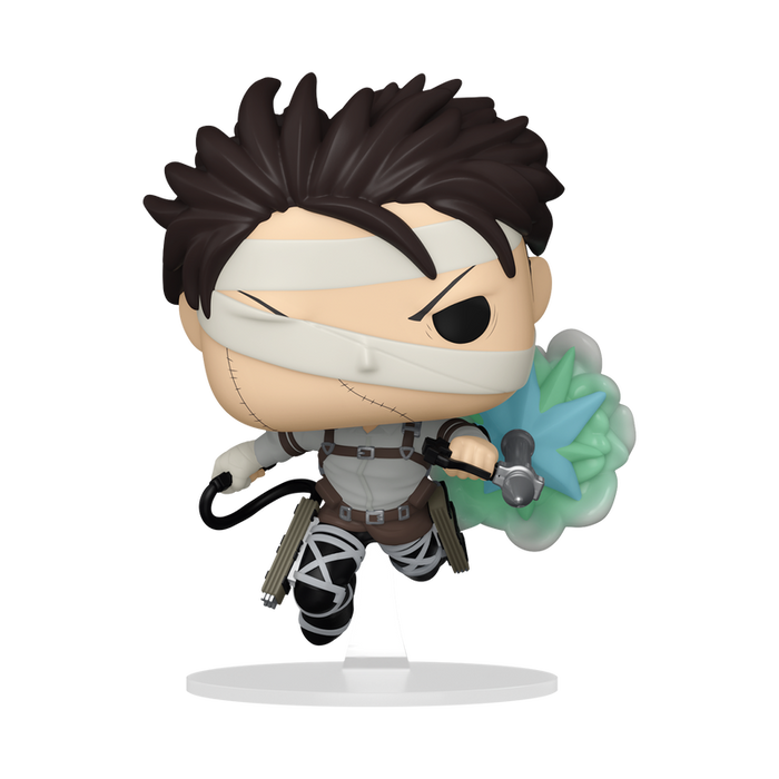 Funko POP! Animation: Attack on Titans - Levi with Bandages Vinyl Figure - Kryptonite Character Store