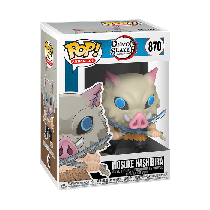 Funko POP! Animation: Demon Slayer - Inosuke Hashibira Vinyl Figure - Kryptonite Character Store
