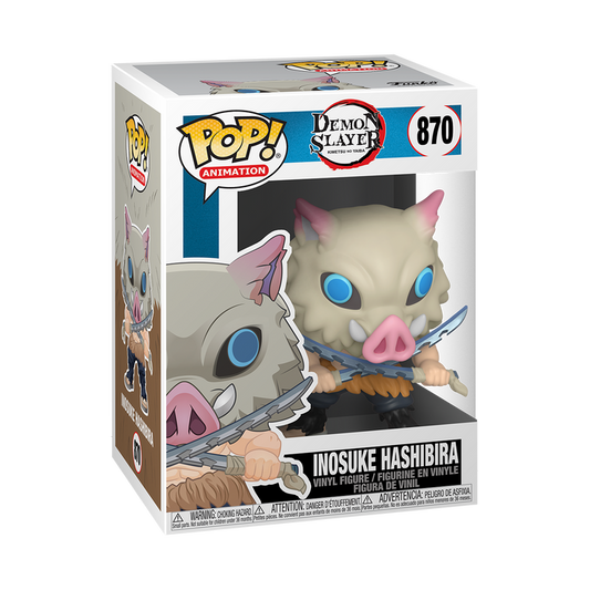 Funko POP! Animation: Demon Slayer - Inosuke Hashibira Vinyl Figure - Kryptonite Character Store