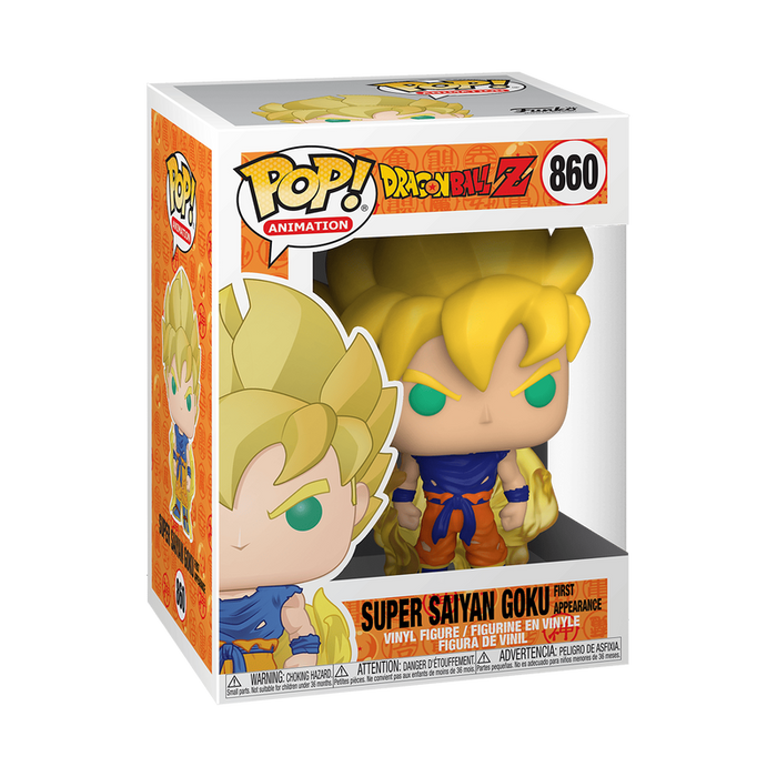 Funko POP! Animation: Dragon Ball Z - Super Saiyan Goku First Appearance Vinyl Figure