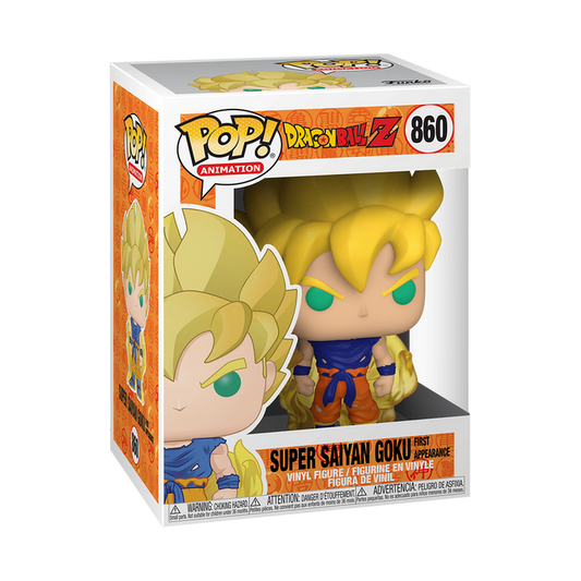 Funko POP! Animation: Dragon Ball Z - Super Saiyan Goku First Appearance Vinyl Figure