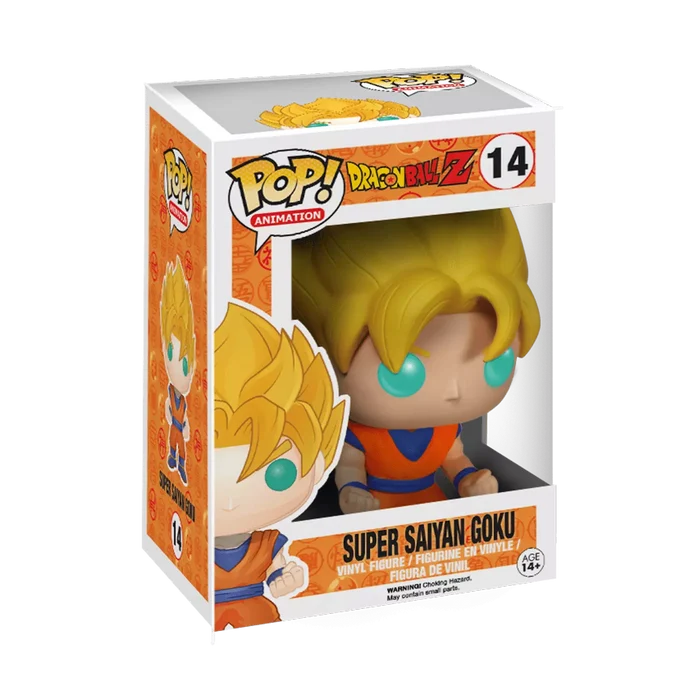 Funko POP! Animation: Dragon Ball Z - Super Saiyan Goku (First Appearance) Vinyl Figure