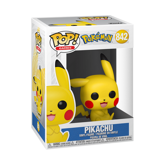 Funko POP! Games: Pokemon - Pikachu (Sitting)