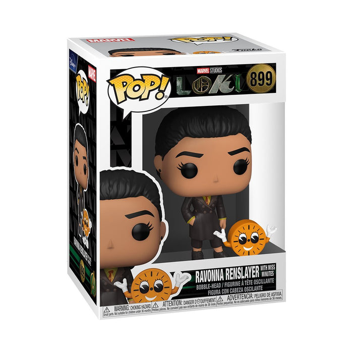 Funko POP! Marvel: Loki - Ravonna Renslayer with Miss Minutes