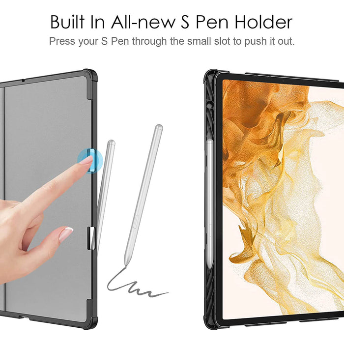 Galaxy Tab S8 Plus / Tab S7 FE / Tab S7 Plus Keyboard Case | Fintie